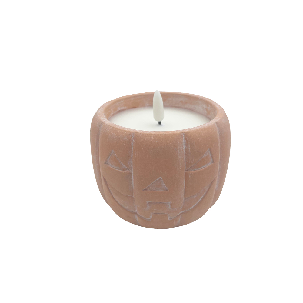 Battery Powered LED 3D Wick Flameless Flickering Candle