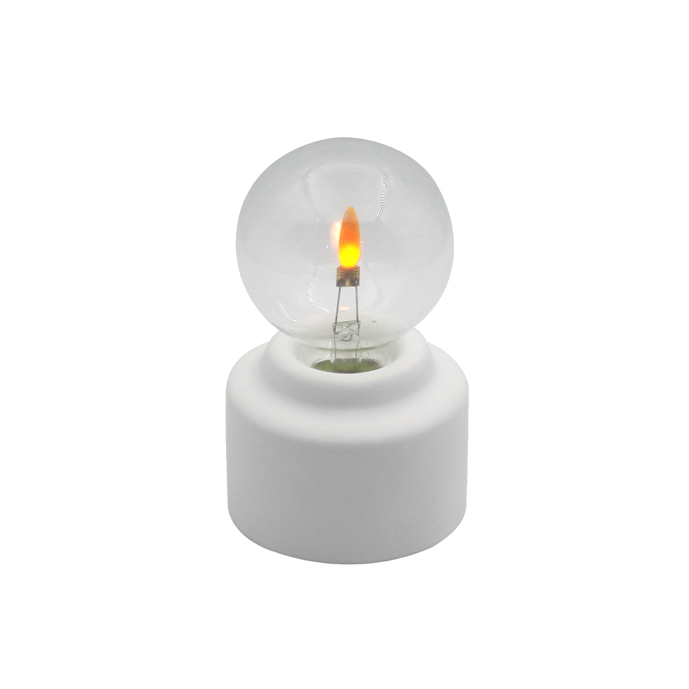 LED Cement Candle Holder Bottle Light