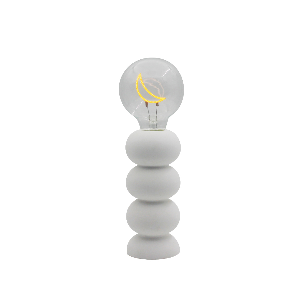 Bubble Shaped LED Cement Low Consumption Desk Lamp