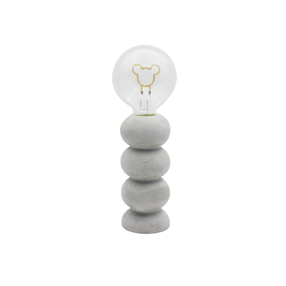 LED Pearl Tower Cement Lamp