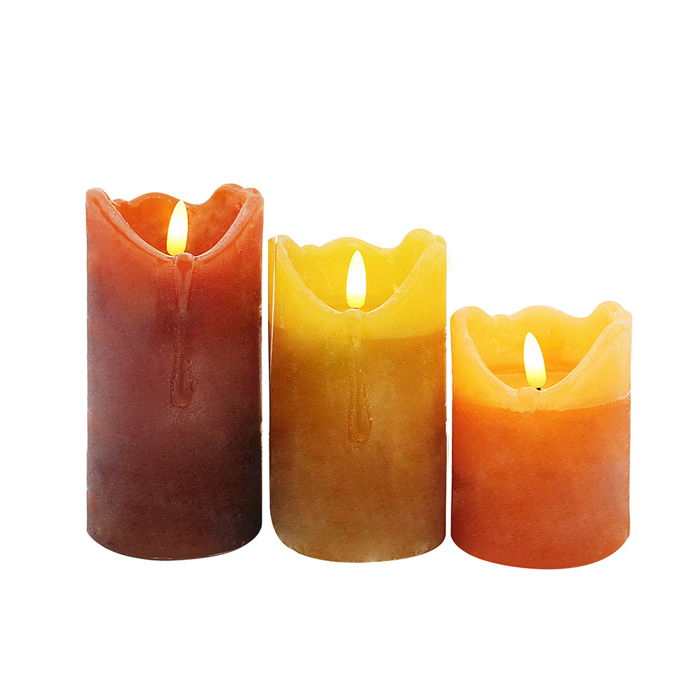 Maple Leaf LED Candle