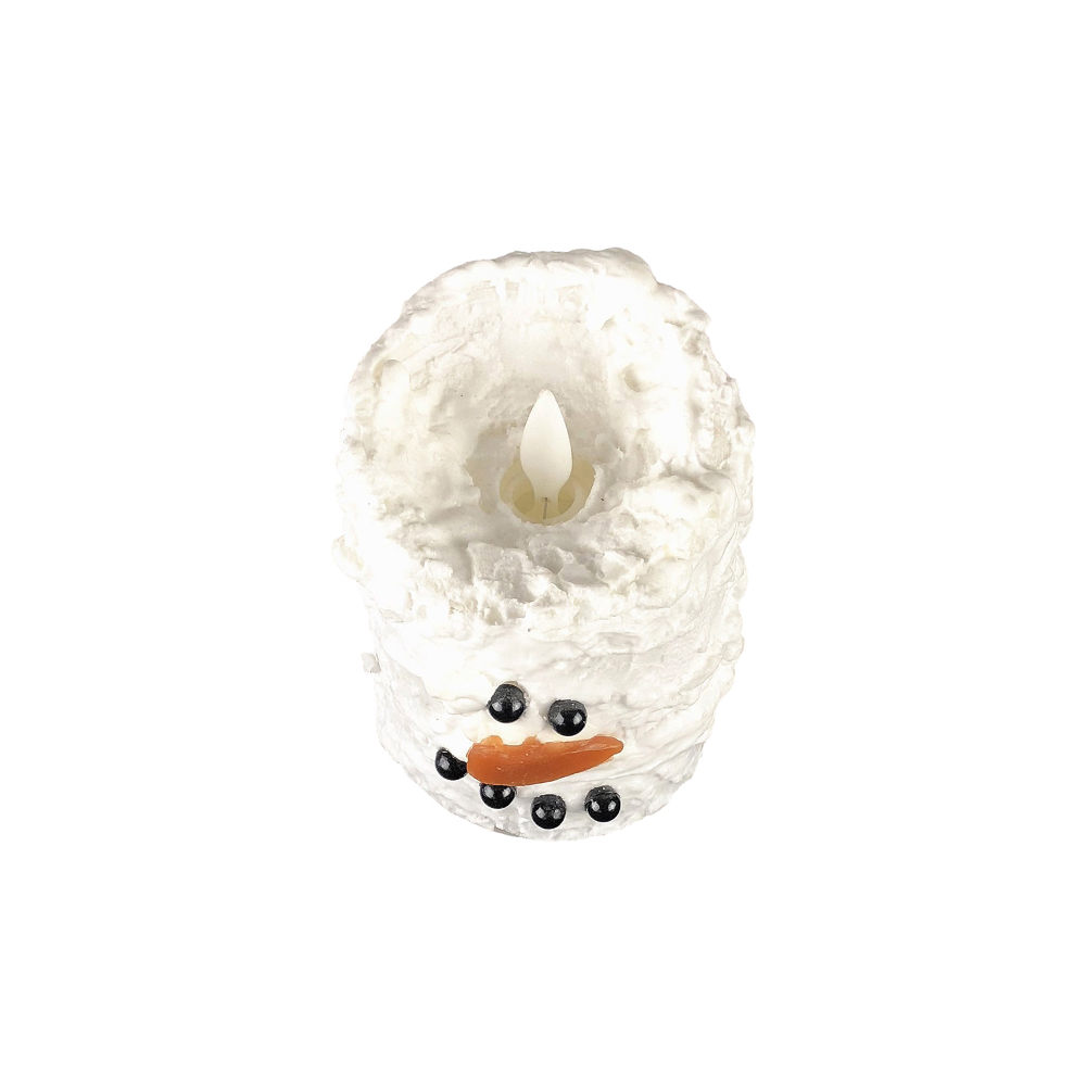 Snowman Electronic LED Dancing Candle