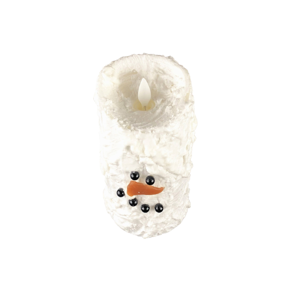 Snowman Electronic LED Dancing Candle